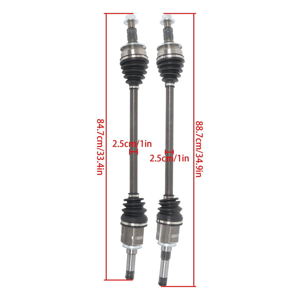 Set of 2 CV Axle Assemblies for Cadillac SRX (2013–2016) NCV10295