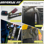 2Pcs Pull to Eject Key Keychain Tag for Key Ring (-)