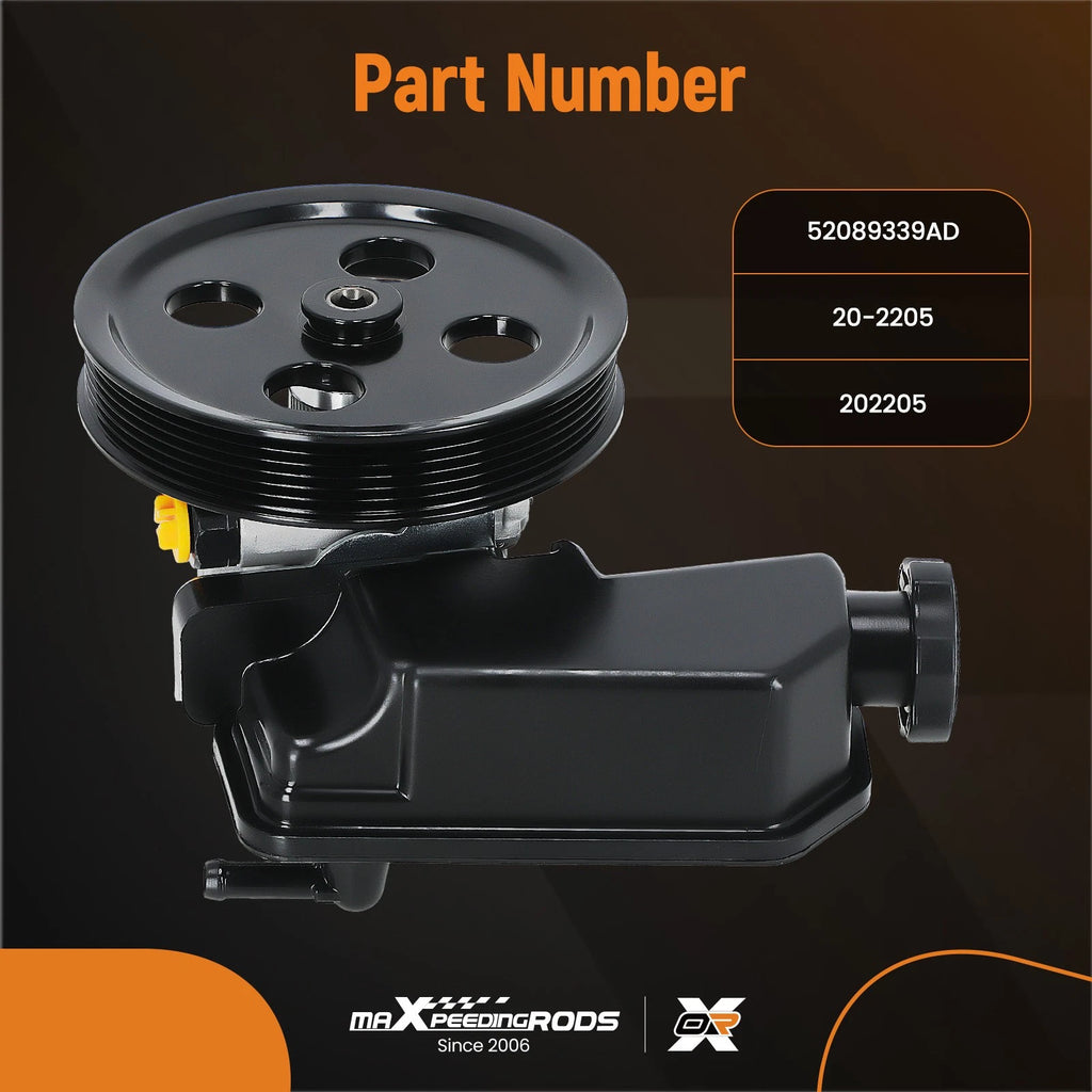 Steering Pump for Jeep Commander, Grand Cherokee V6/V8 (2008–2010) 52089339AD