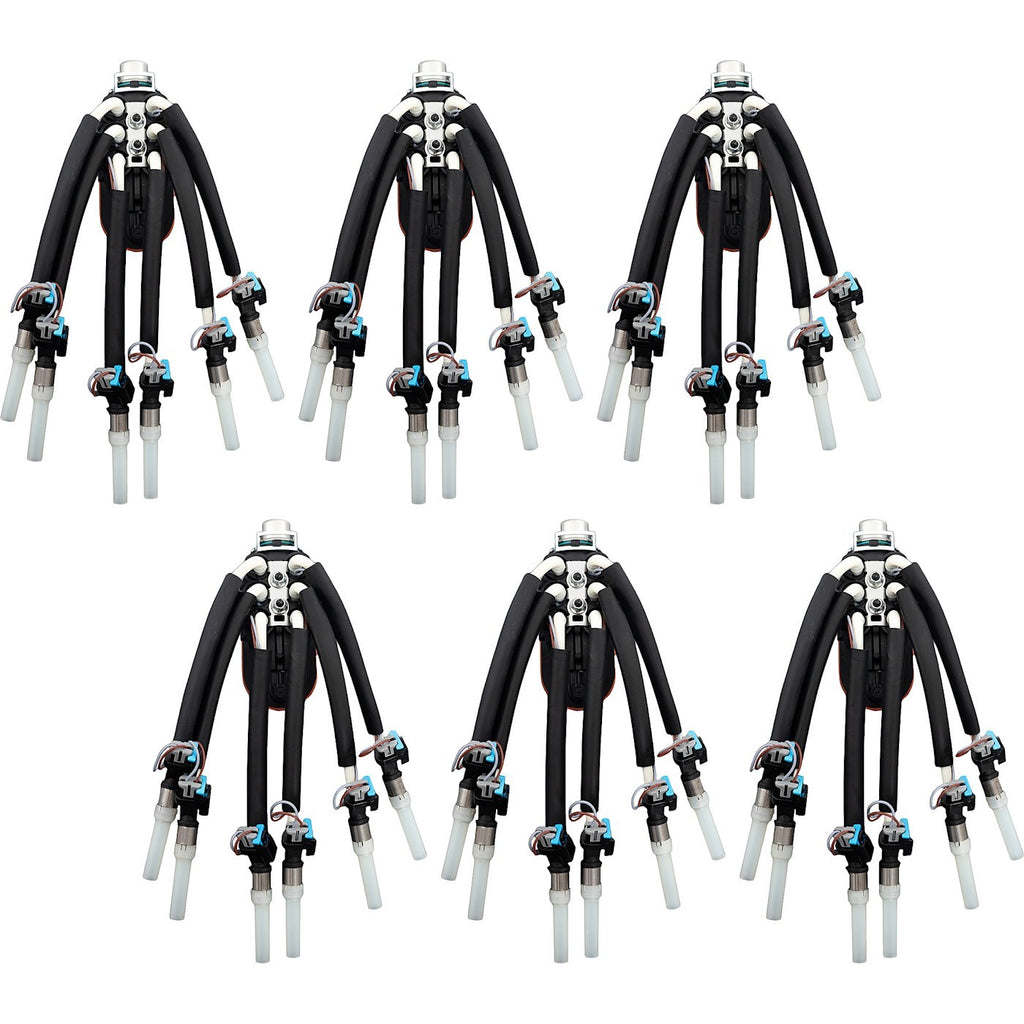 Set of 6 Fuel Injectors for Chevy GMC Express Van S10 Pickup