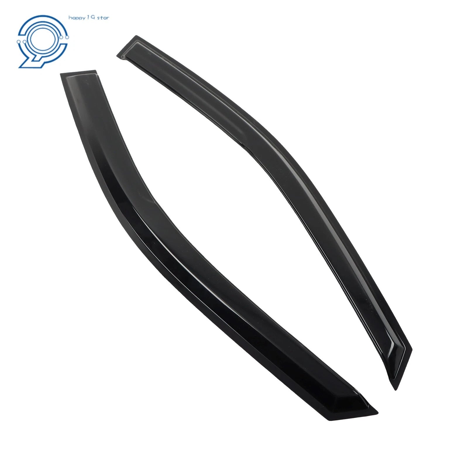 Set of 4 Window Visors Weather Shields for Toyota RAV4 (2019–2022)