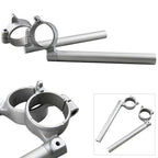 2X CNC Fork Clip-ons Handle Grip Handlebar for Suzuki GSXR 600/750 (2006–2010)