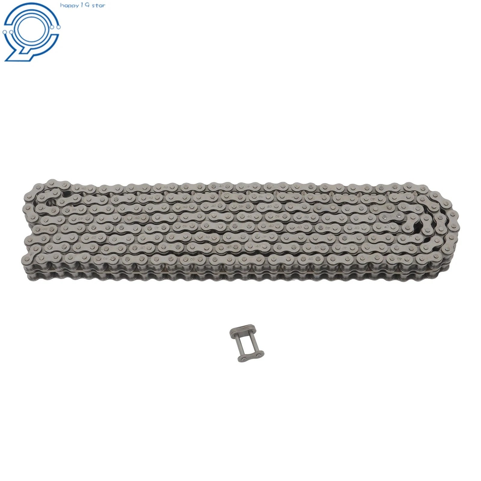#40-2 Duplex Chain for Industrial Use (10 Feet Long)