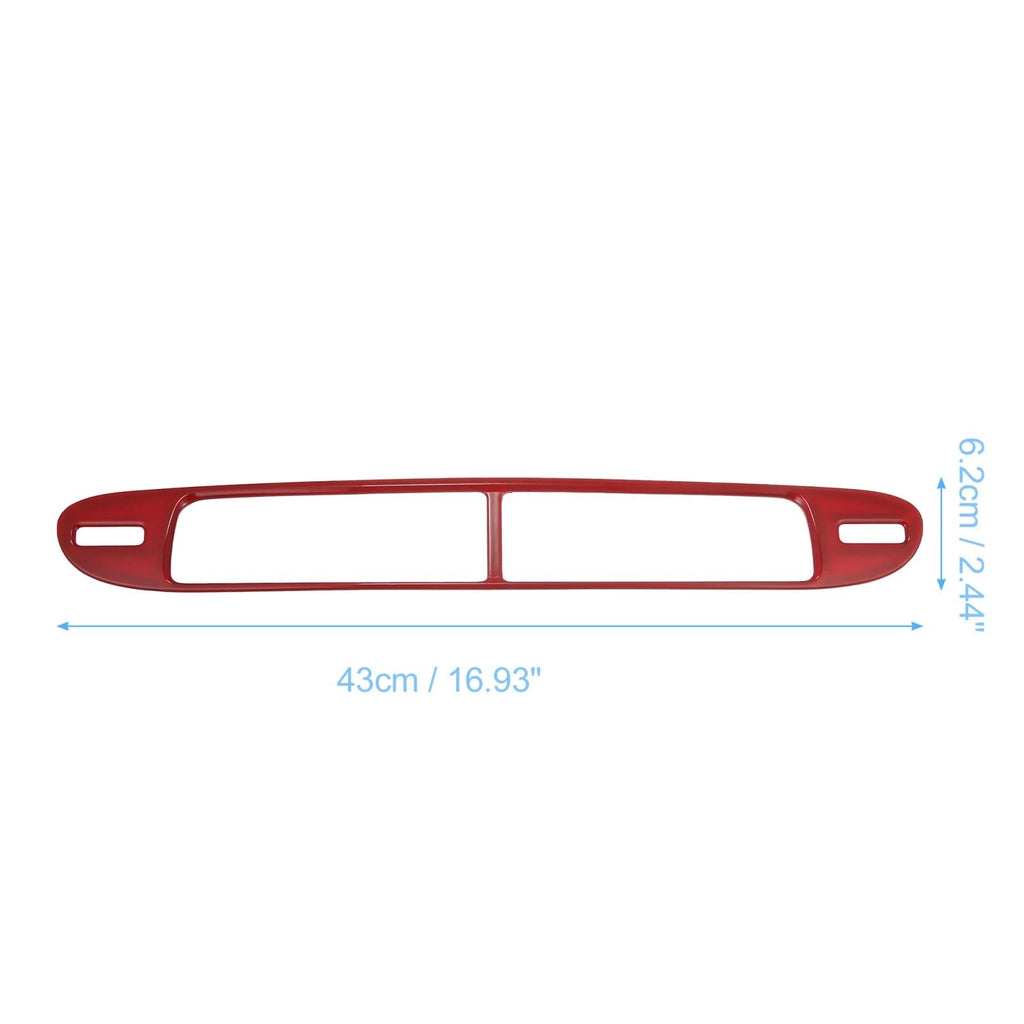 Red Center Air Conditioner Outlet Vent Trim Cover for Chevrolet Camaro (2010–2015)