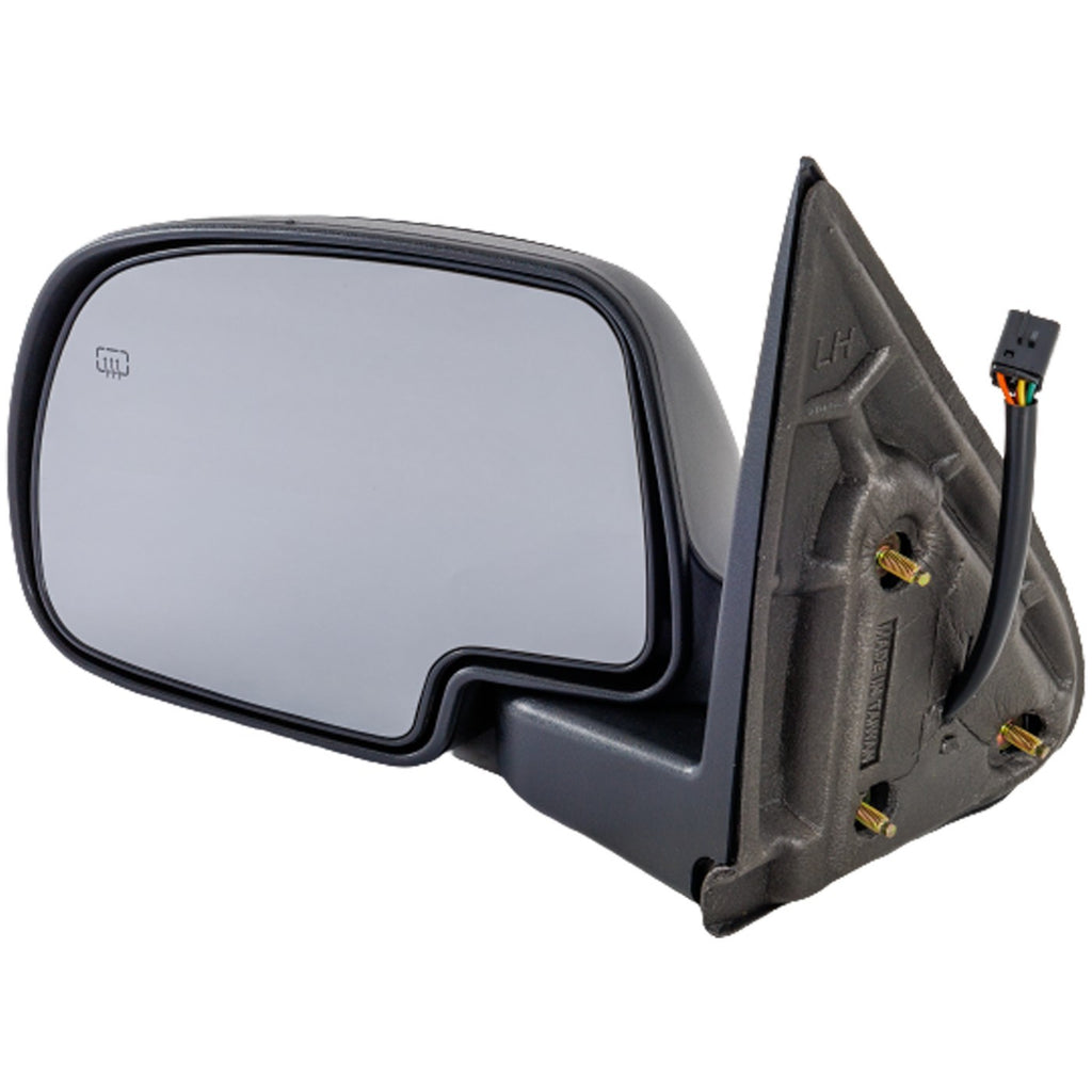 Driver Power Mirror for Chevy Silverado 1500 (1999–2002) Manual Folding Textured