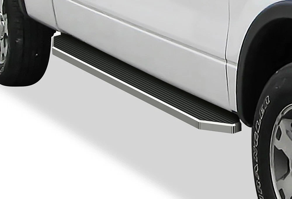 6" Polished Side Step Bars for Ford F150 SuperCrew (2009–2014)