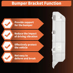 Bumper Bracket Set of 2 for Honda Odyssey (2005–2010) No. 71198SHJA00/71193SHJA00
