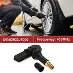 Tire Pressure Sensor 433MHz for Kia Stinger (2017–2018) No.52933J5000