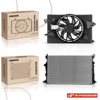 Radiator and Cooling Fan Assembly Kit for Jeep Cherokee (2014–2023)