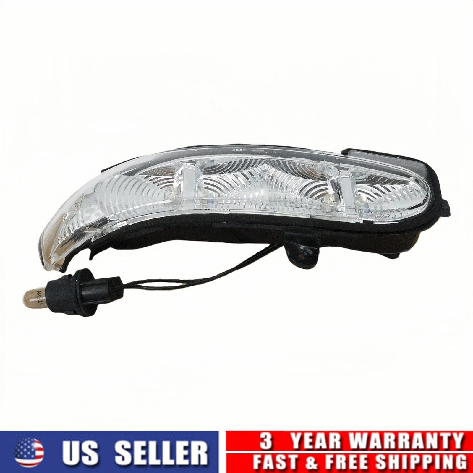 Left Mirror Turn Signal Light for Mercedes W211 E320 E350 G500 (2003–2009) 2038201321