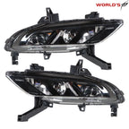 Set of 2 Fog Lights for Nissan Maxima (2016–2019) Clear Lens