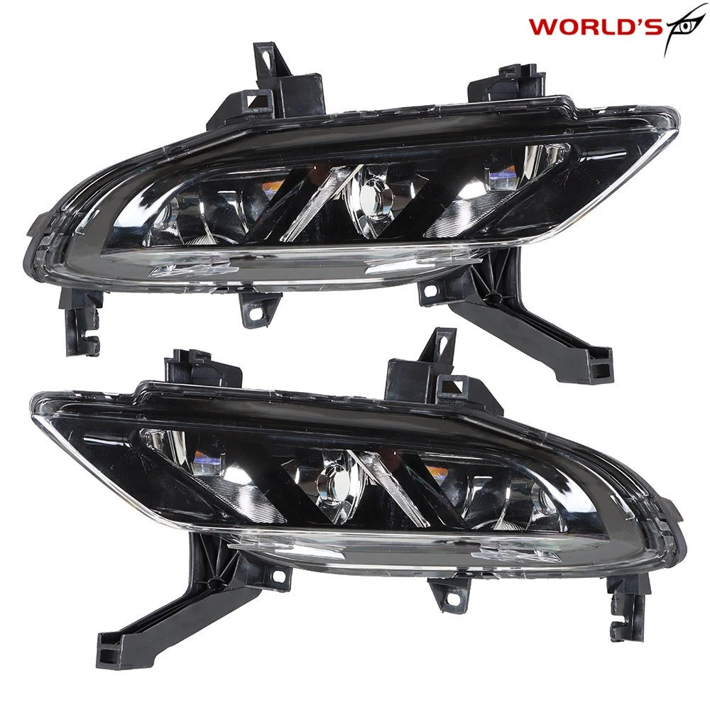 Set of 2 Fog Lights for Nissan Maxima (2016–2019) Clear Lens