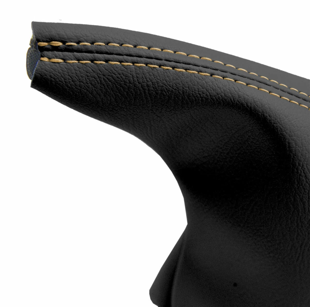 E Brake Boot Cover for BMW E30 (1984–1991) Black Beige Stitch