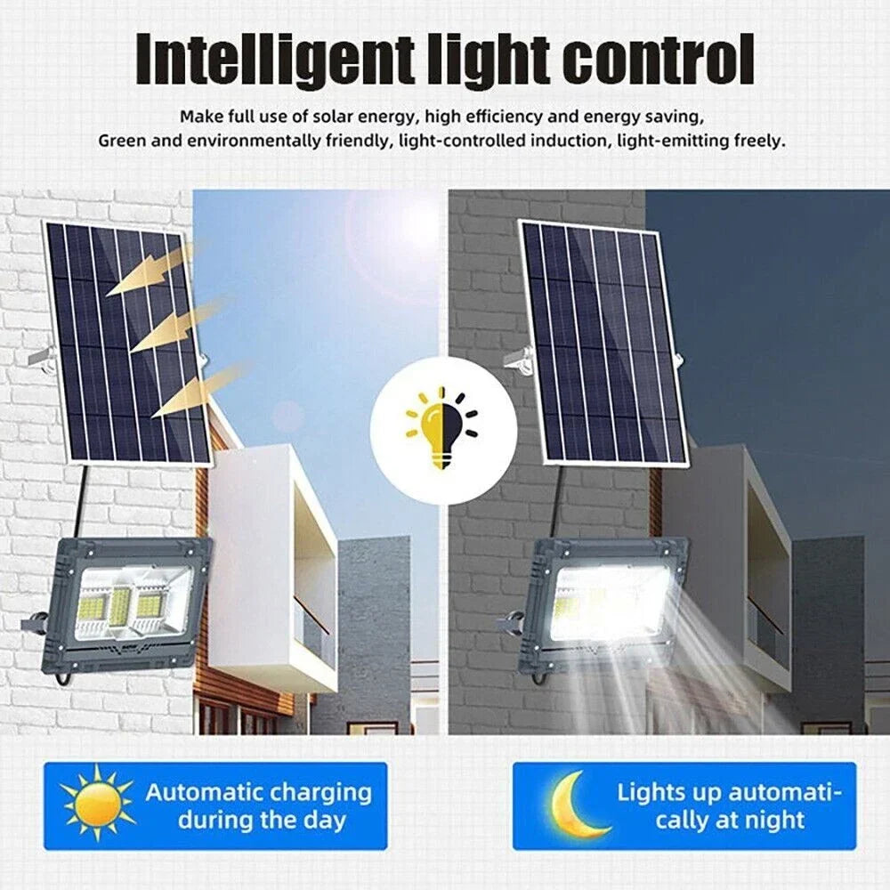 500W Solar Reflector Flood Light for Outdoor Garden & Street Lighting