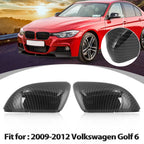 Carbon Fiber Wing Mirror Cover for Volkswagen Golf 6 (2009–2012)