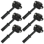 6 Ignition Coils for Mercedes Benz C300 (2013–2014) C350 (2012–2015) 3.5L