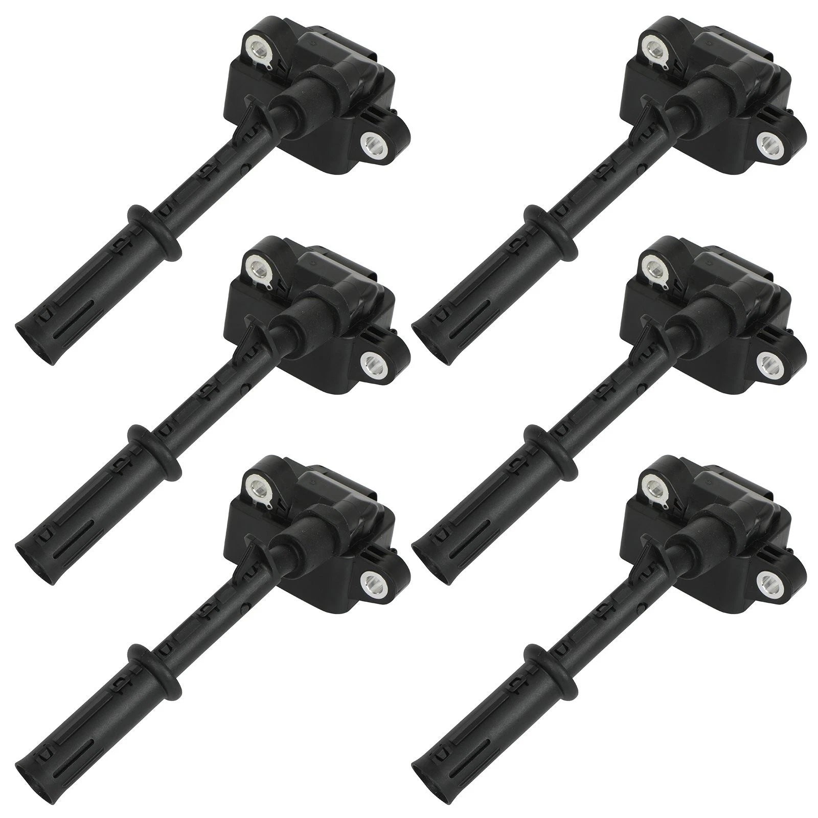6 Ignition Coils for Mercedes Benz C300 (2013–2014) C350 (2012–2015) 3.5L