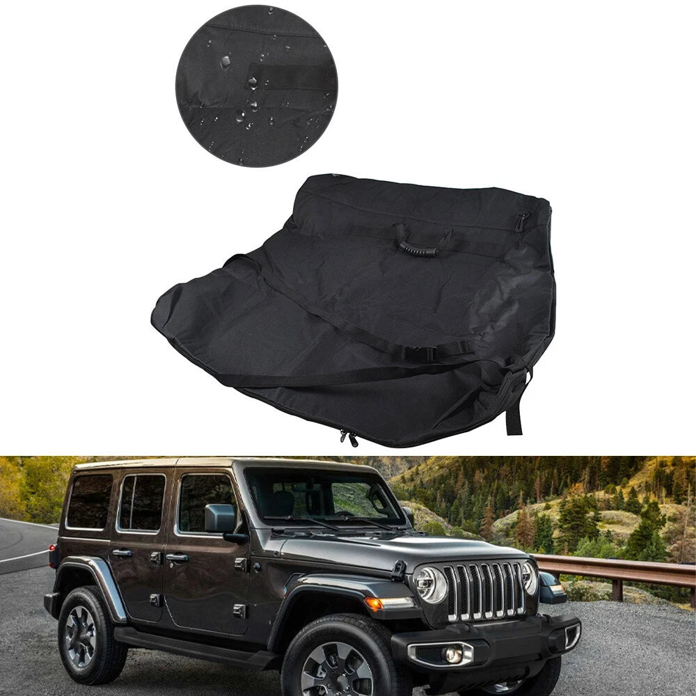 Storage Bag for Jeep JK JL Hard Top (2007â2020) - Black with Handle
