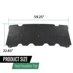 Hood Insulation Pad with Clips for GMC Pickup Truck (2007–2013)