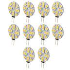 Warm White 5050 SMD G4 Socket Round Bulb for Car RV Landscape