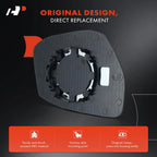 Driver Manual Mirror Glass for Nissan Altima, Sentra (2013–2019)