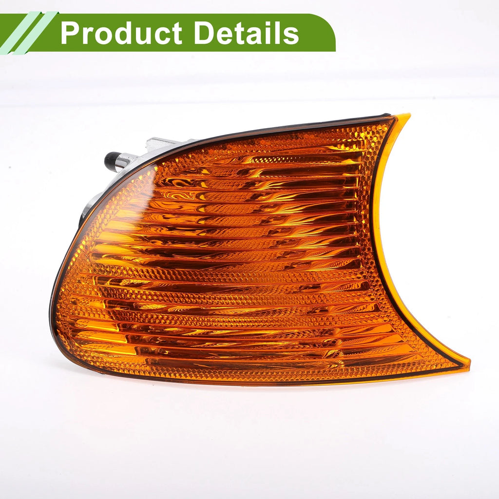 1 Pc Right Corner Signal Light Cover for BMW 3-Series (1999–2001) No. 63126904300