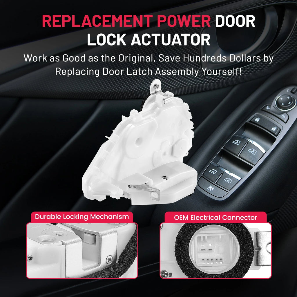 Front Left Door Lock Actuator for Honda Pilot (2009–2015) 7 Pins 72150SZAA02