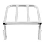Chrome Detachable Rear Backrest Luggage Rack for Harley Softail Fatboy Dyna