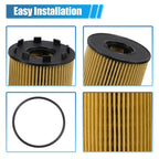 Engine Oil Filter with Seals No. 68102241AA/73500049 for KIA II 1.3L (2008–2018)
