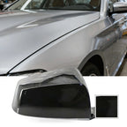 Left Side Mirror Cover for BMW 5 Series E60 (2008–2010) Gloss Black