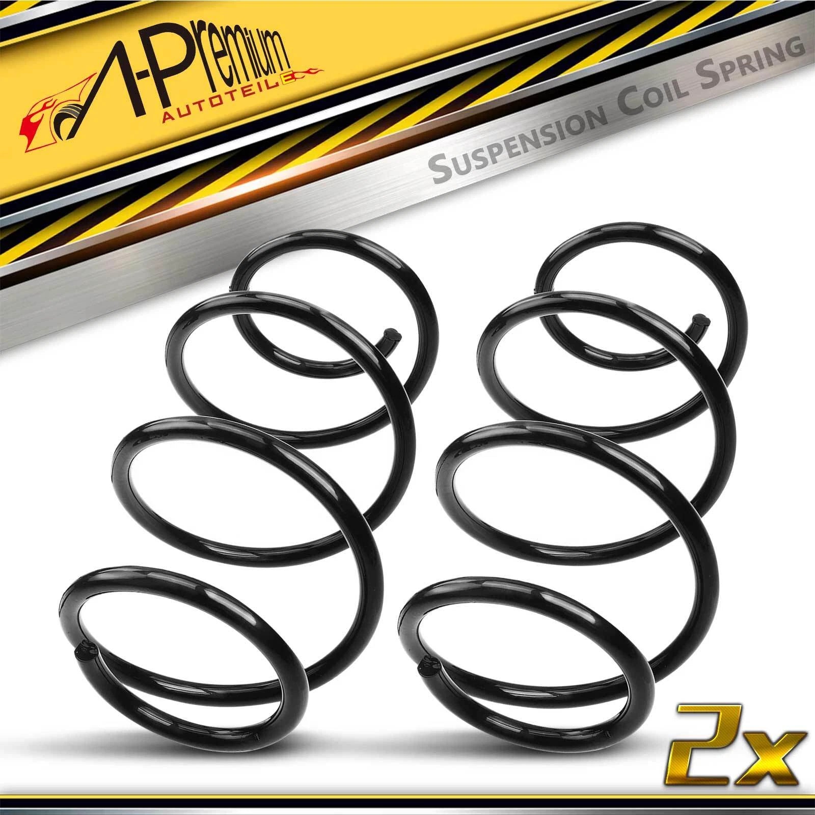 2X Front Coil Springs for Nissan Maxima (2009–2014, 2016–2020)
