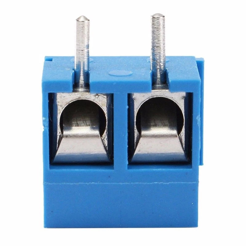 40pcs 2-Pin Screw Terminal Block Connector 5.08mm Pitch PCB Mount