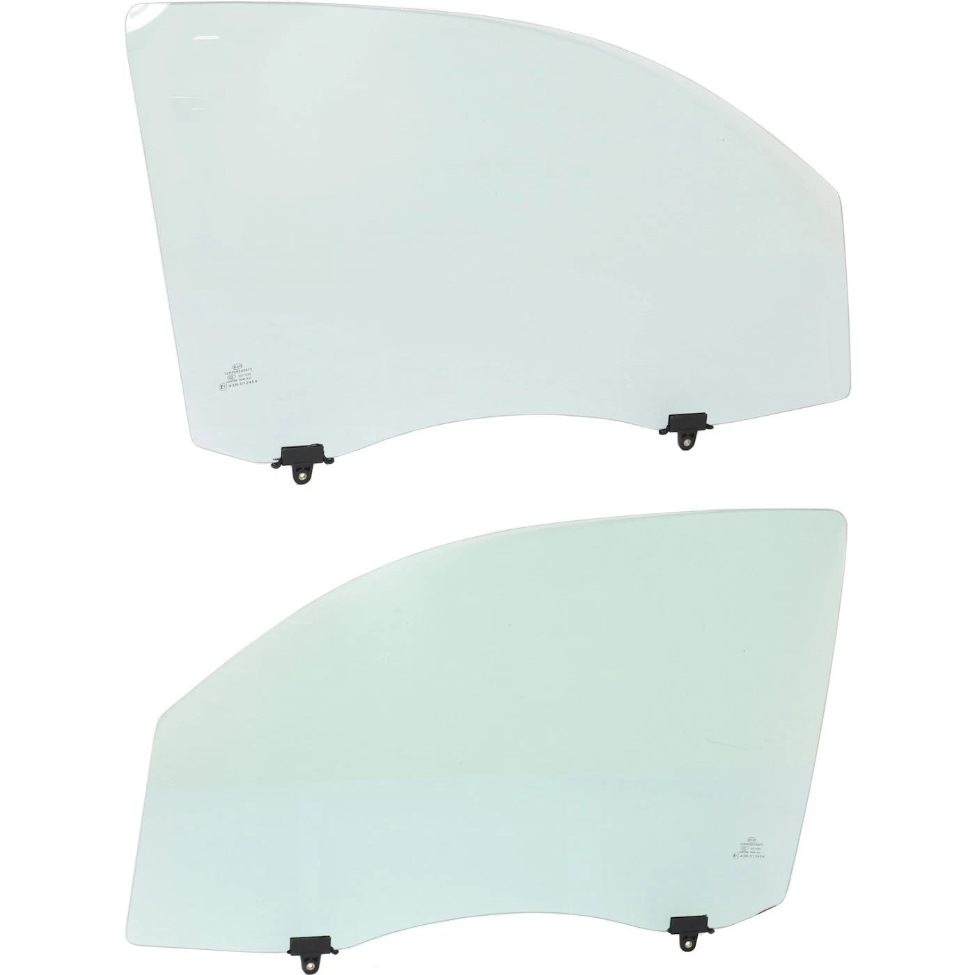 Set of 2 Door Glass for Toyota Tacoma (2016–2018)