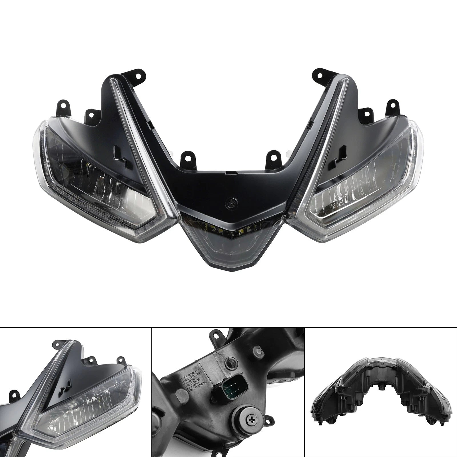 Headlamp Guard Protector for Aprilia RS660 (2020–2024) RSV4, LED, Clear