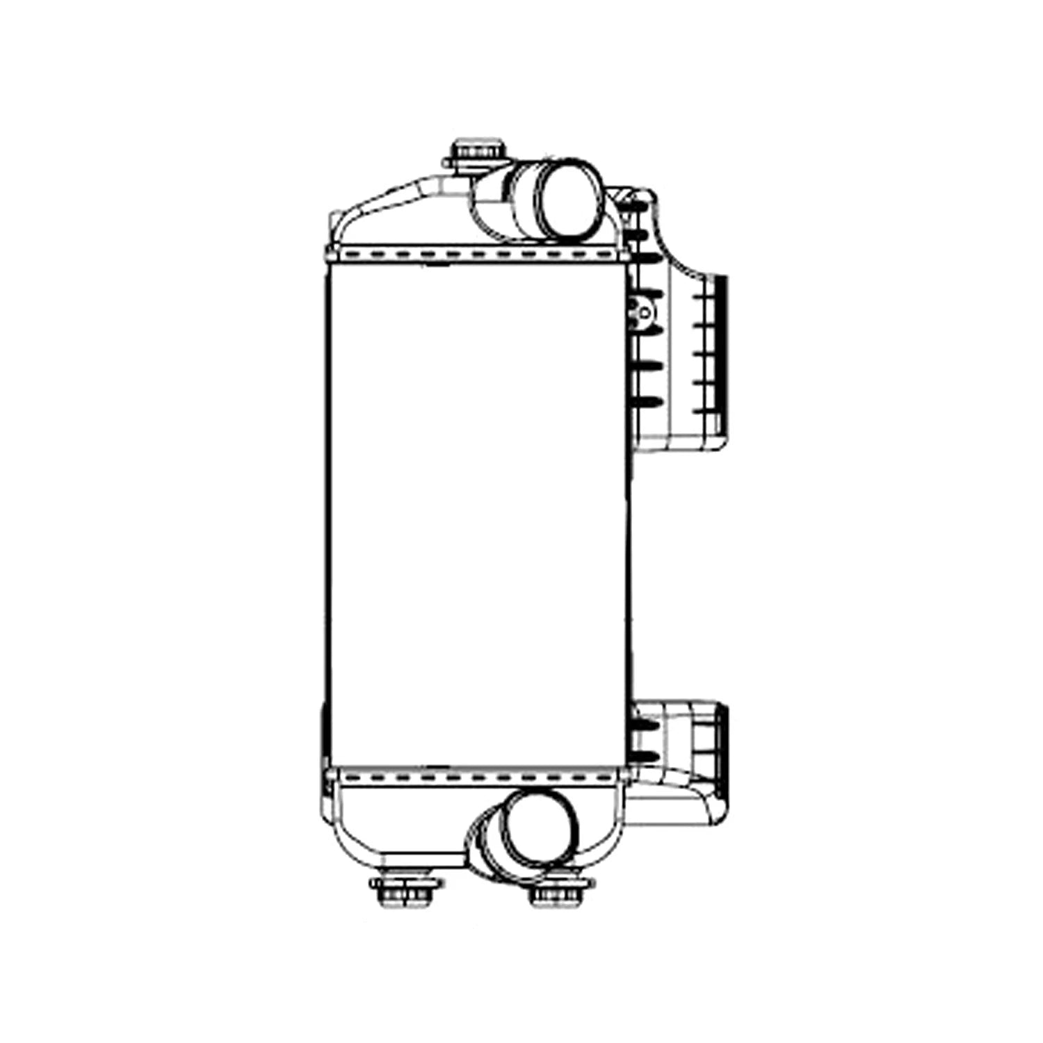 Replacement Turbocharger Intercooler/Charge Air Cooler (See compatibility Chart)
