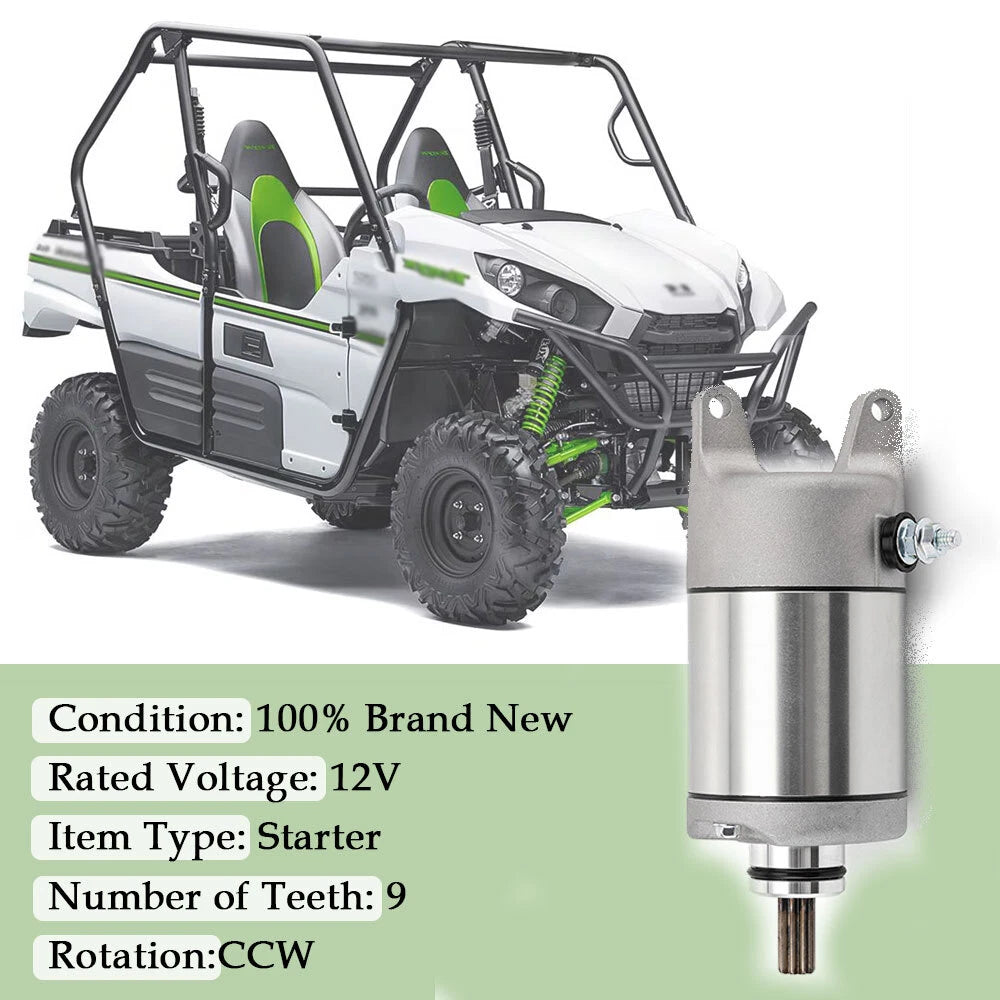 Starter for Kawasaki KVF650 KVF750 Brute Force 650 750 (2005–2023) 21163-1321