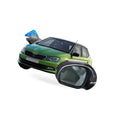 Left Mirror Glass for Skoda Fabia (2008–2014) 5J0 857 521