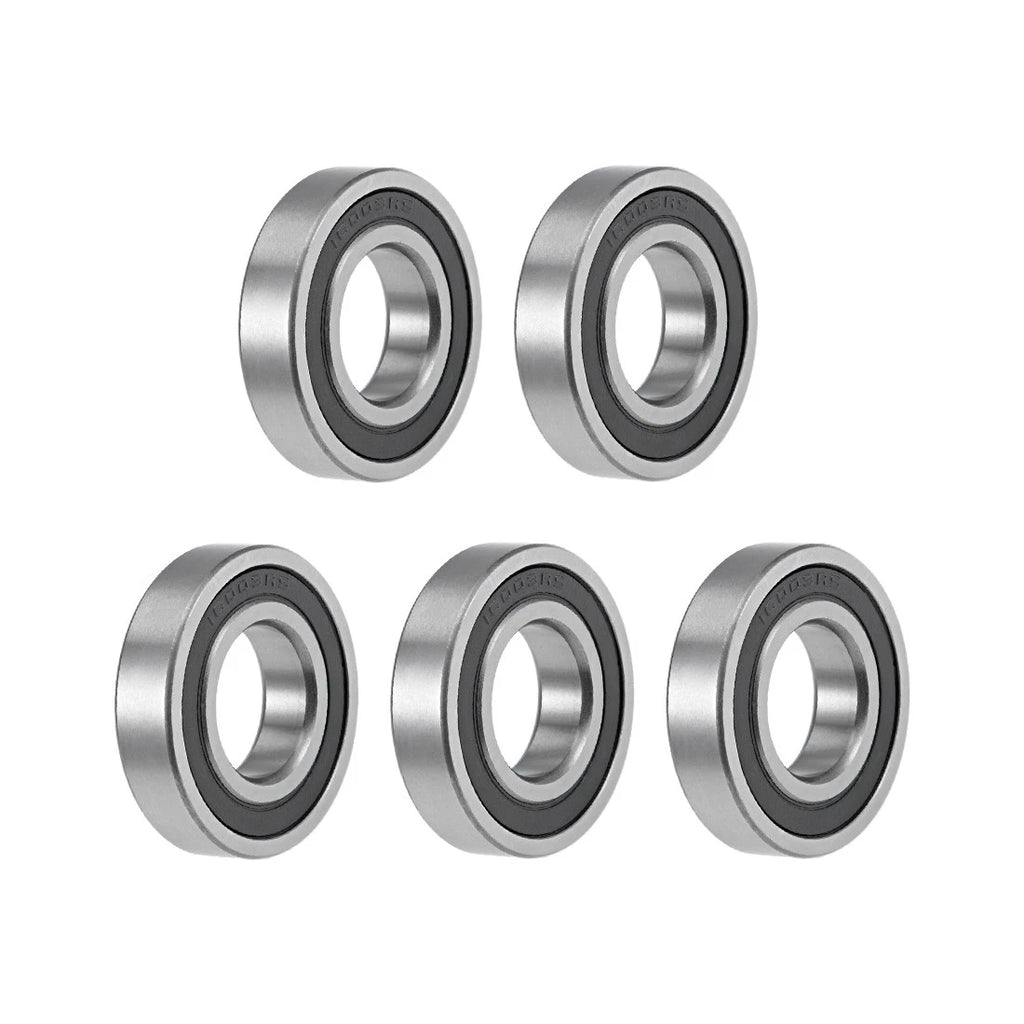 Set of 5 Ball Bearings 17x35x8mm Double Sealed Chrome Steel for Various Models