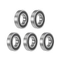 Set of 5 Ball Bearings 17x35x8mm Double Sealed Chrome Steel for Various Models