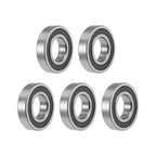 Set of 5 Ball Bearings 17x35x8mm Double Sealed Chrome Steel for Various Models