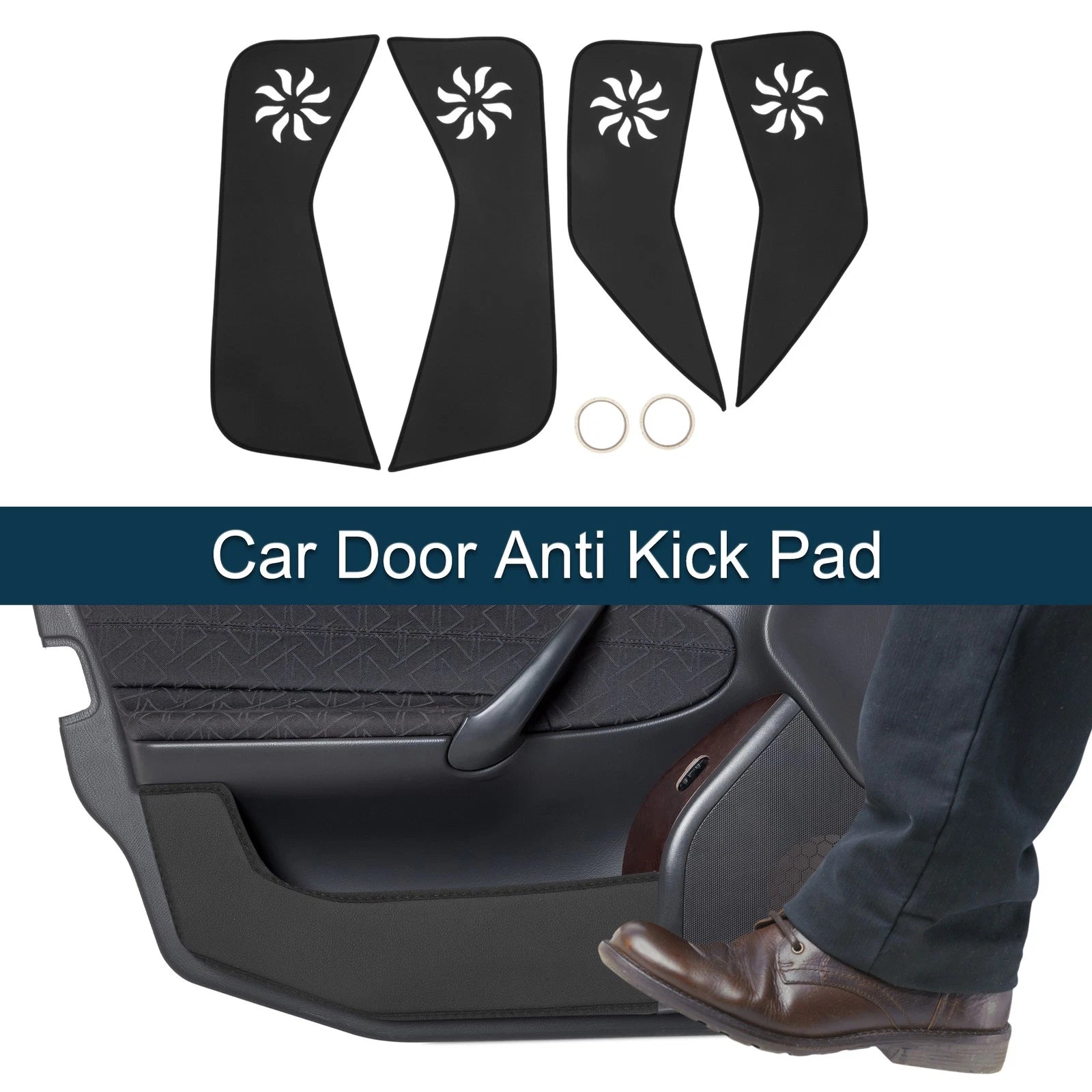 Set of 1 Car Door Anti Kick Pad Sticker Protector for Ford Escape (2013–2015)