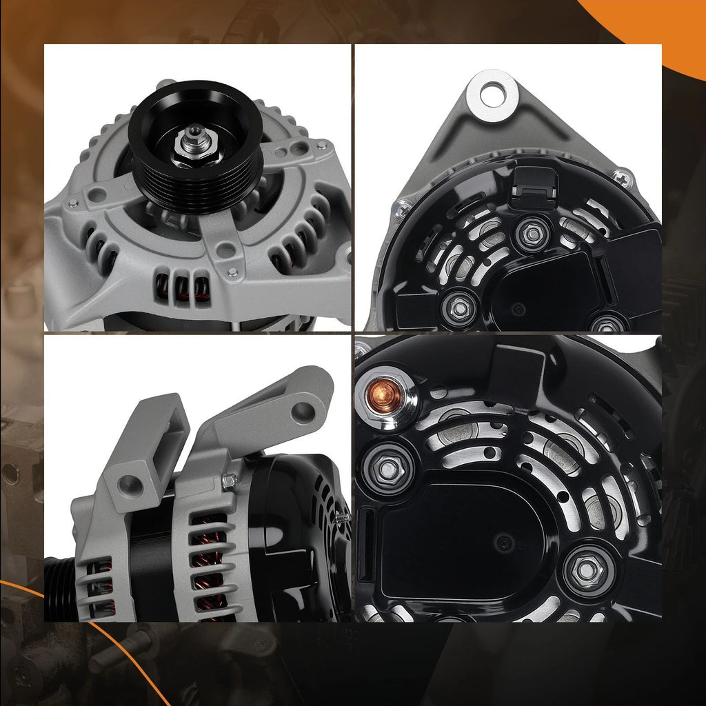 140A Alternator for Buick Lucerne 3.8L V6 (2006–2008) 25764632 6-Groove Pulley