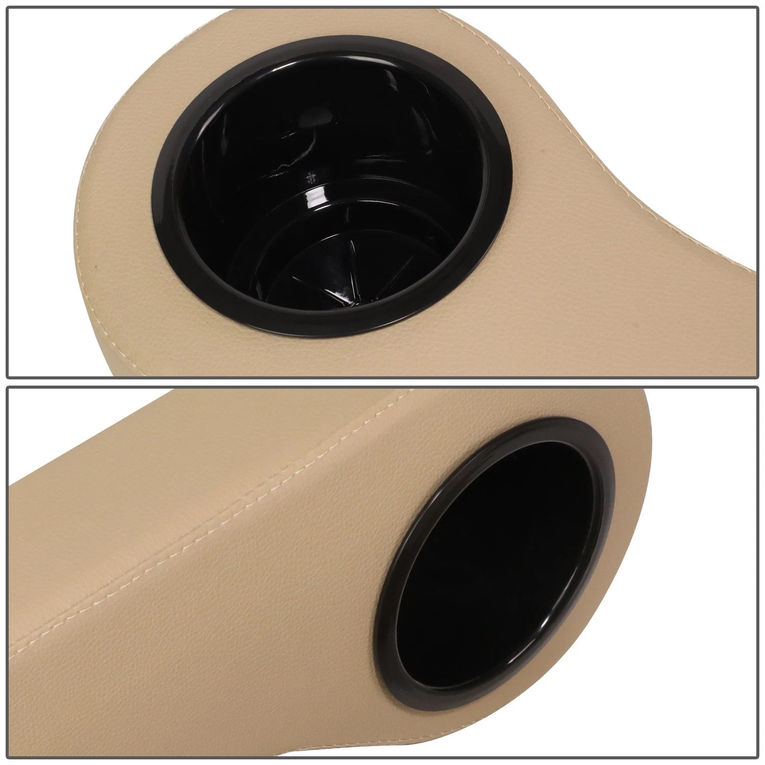 Rear Seat Arm Rest with Cup Holder for EZGO Club Car Yamaha Golf Carts