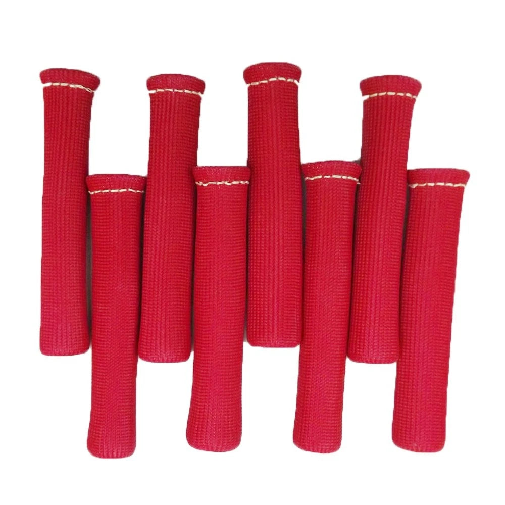 8pc Spark Plug Wire Boots Heat Shield Protector Sleeve for SBC BBC 350