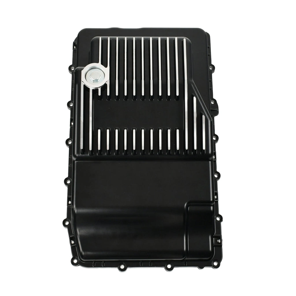 Brushed Aluminum Deep Transmission Pan for Ford Lincoln 10R80 (2018–2024)