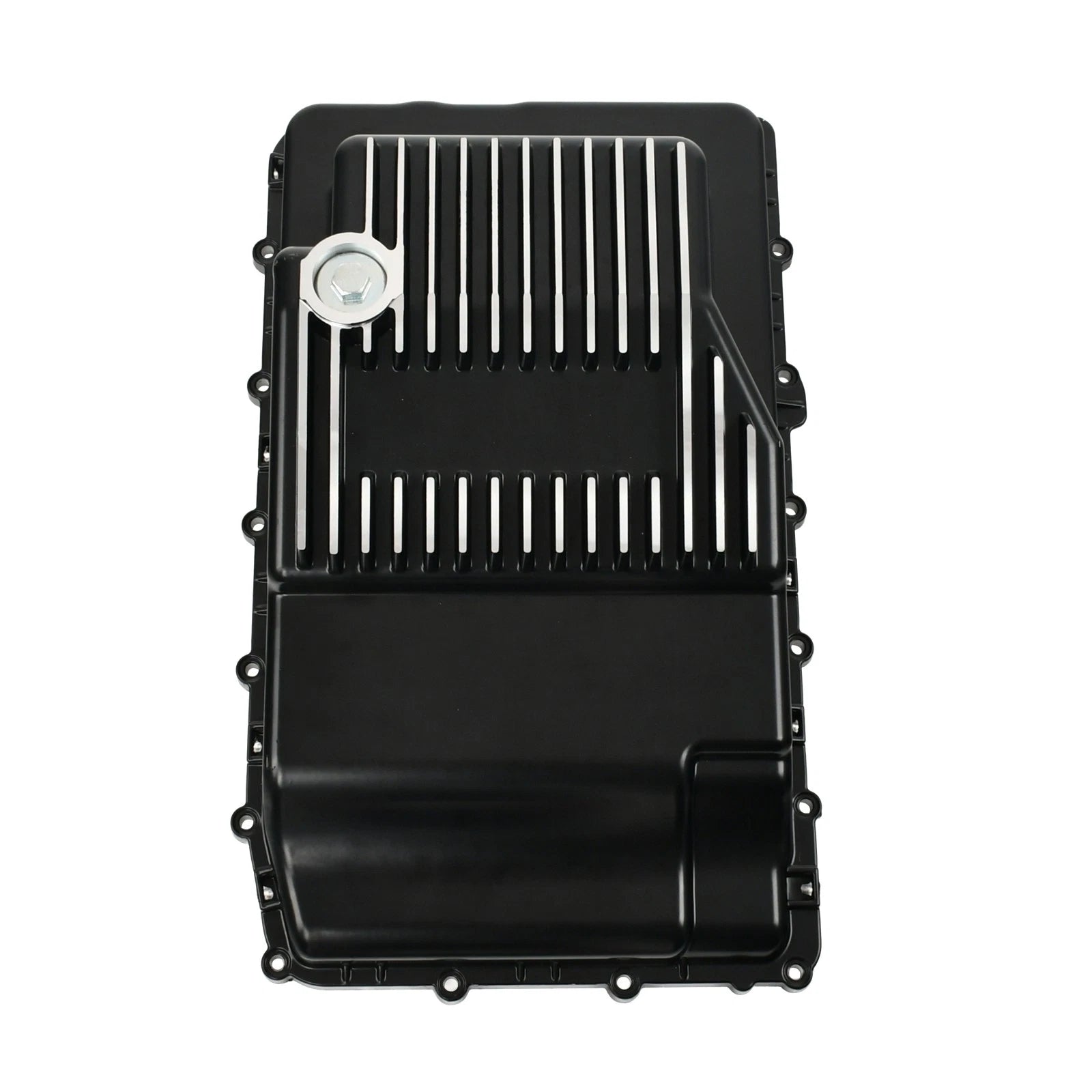 Brushed Aluminum Deep Transmission Pan for Ford Lincoln 10R80 (2018–2024)