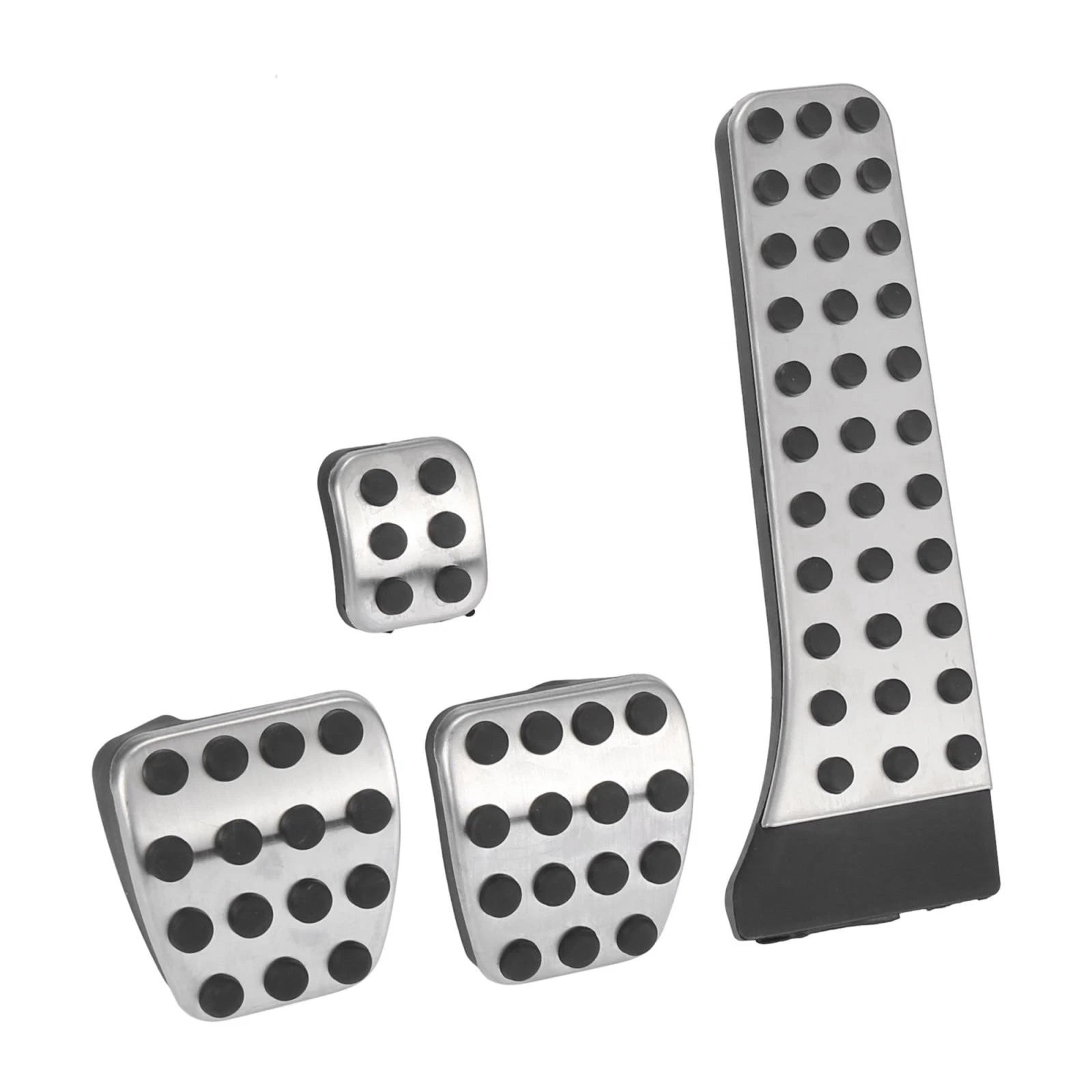 4X Manual Transmission Brake Gas Accelerator Pedal Pad Cover for Mercedes-Benz
