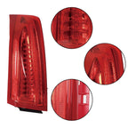 LED Tail Light Assembly for Cadillac ATS (2013-2017) Red Lens Left