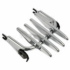 Sissy Bar Backrest Stealth Rack Dock Hardware for Harley Touring (2014-2024)