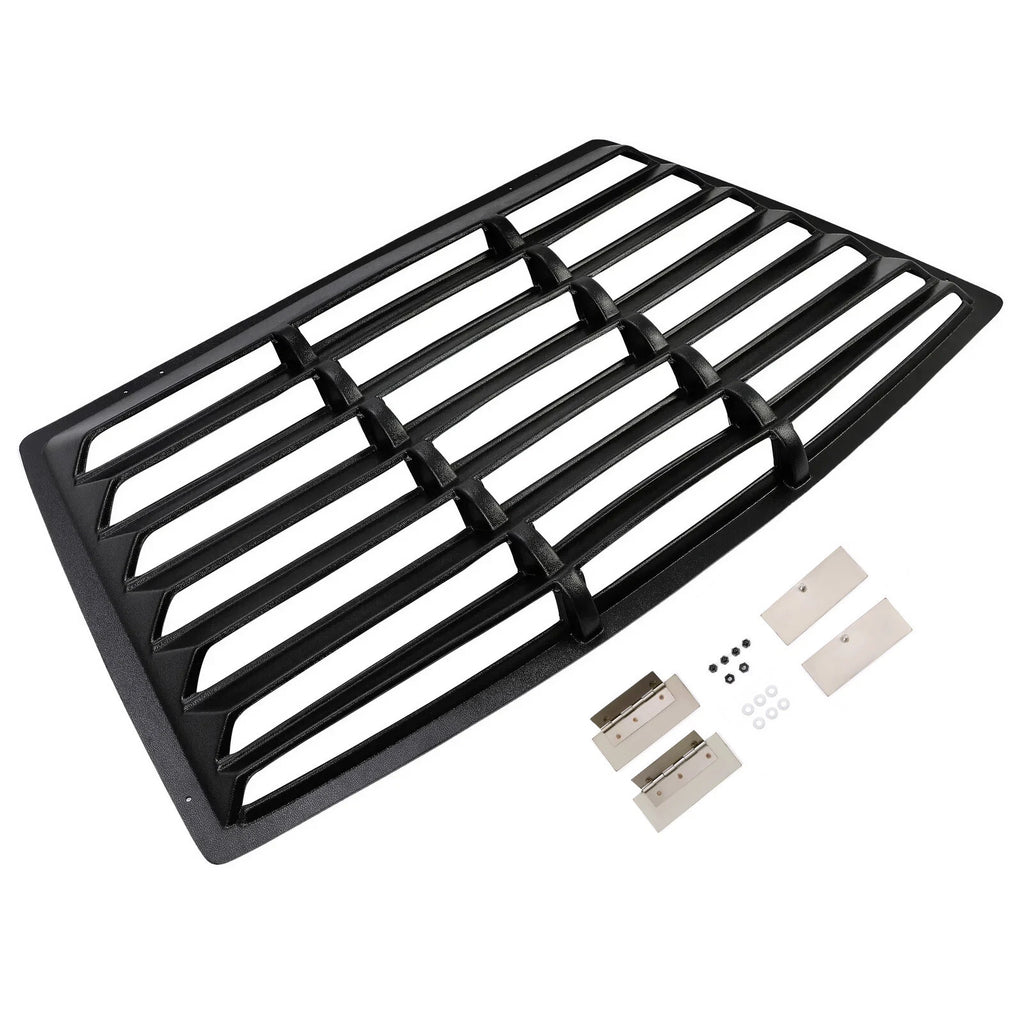 Rear Window Louver for Ford Mustang Fastback (1979–1993) Black ABS